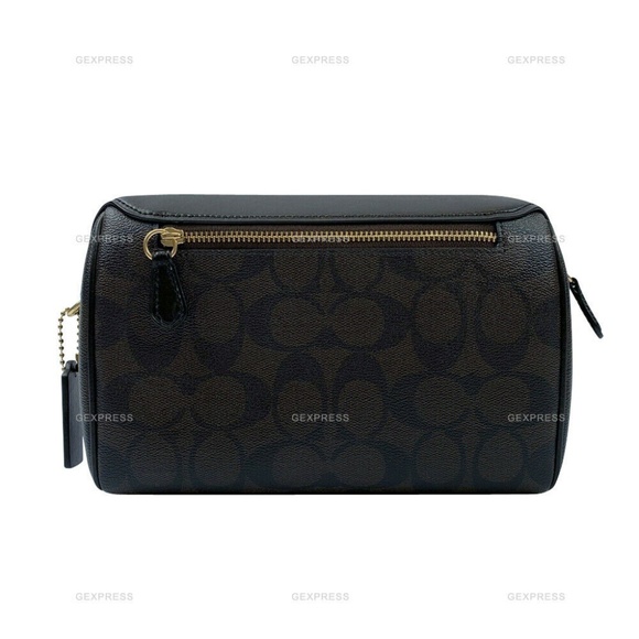 Bennett Crossbody Satchel Handbag Brown/Black - Picture 2 of 6